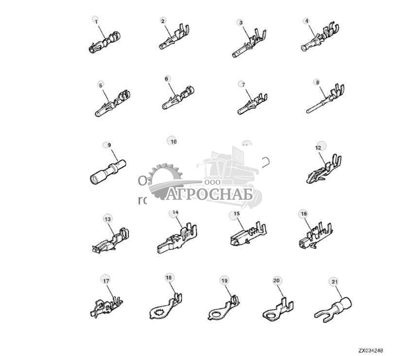 Аксессуары жгута проводов 